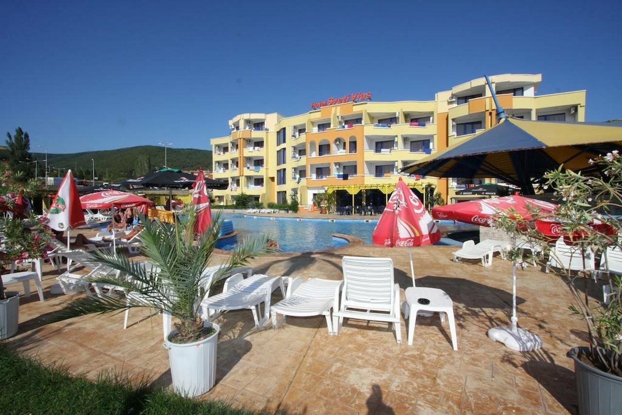Siana Hotel Sveti Vlas Bagian luar foto