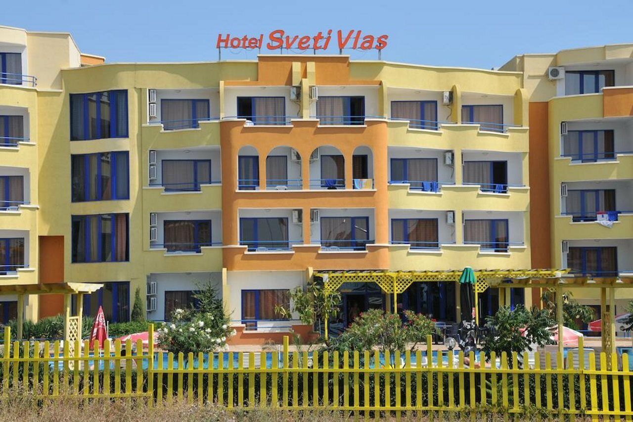 Siana Hotel Sveti Vlas Bagian luar foto